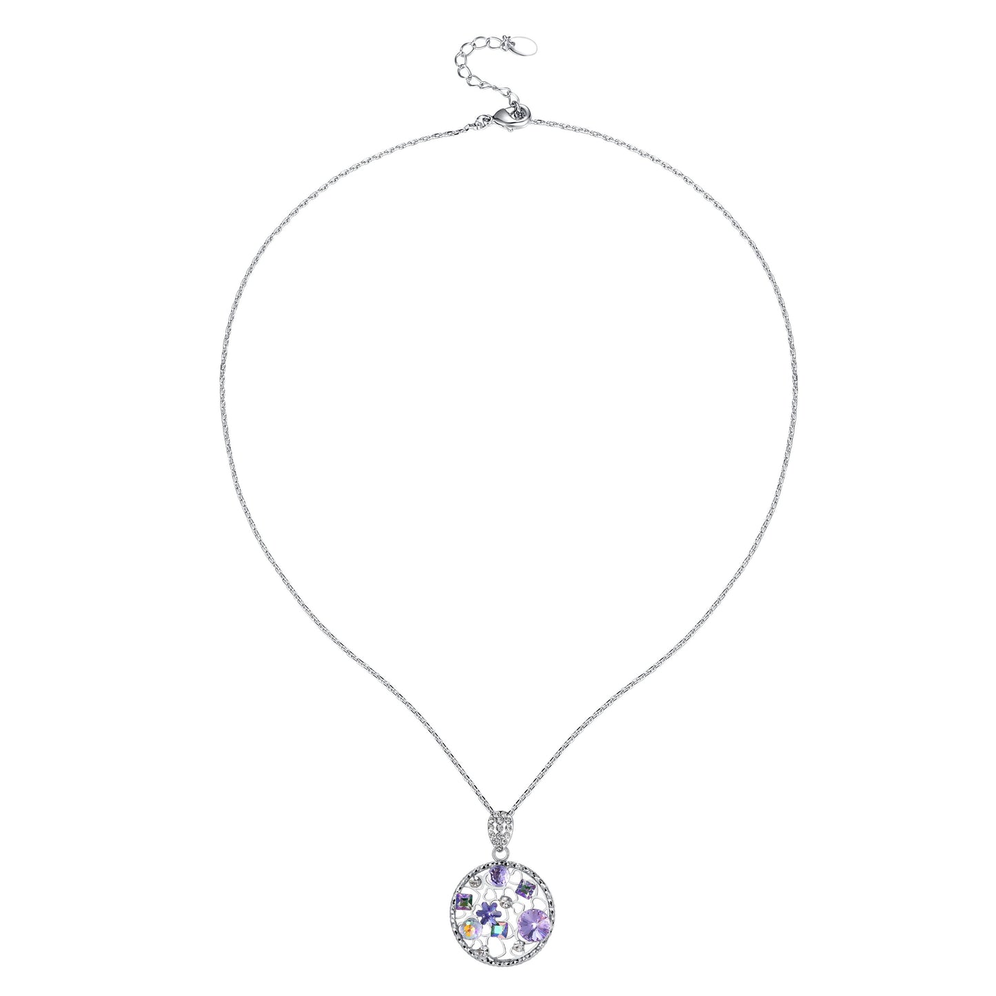 Secret Garden Crystal Pendant Necklace