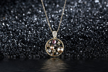 Secret Garden Crystal Pendant Necklace